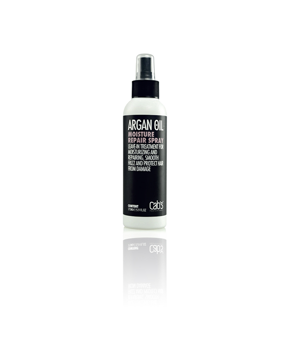 cabs argan oil moisture repair spray k