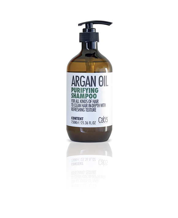 cabs argan oil purifying shampoo